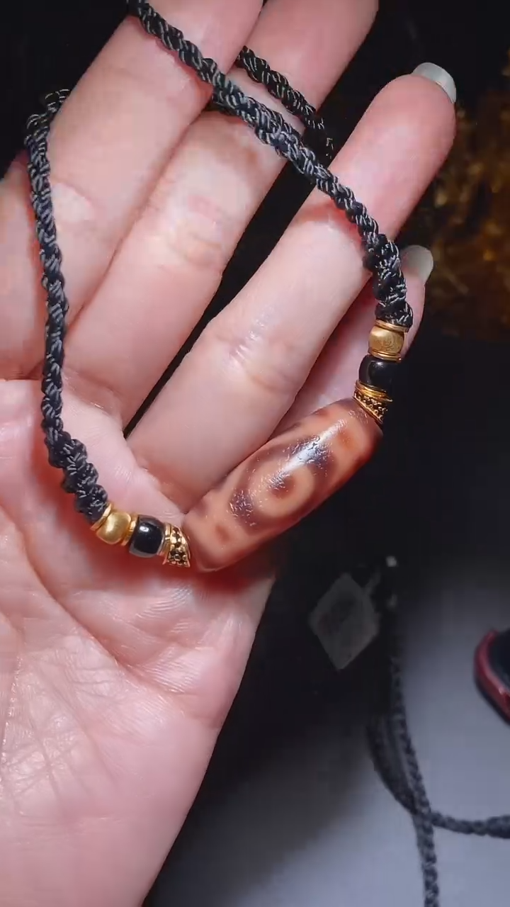 玛瑙/玉髓颈饰未镶嵌六芒星锁骨链