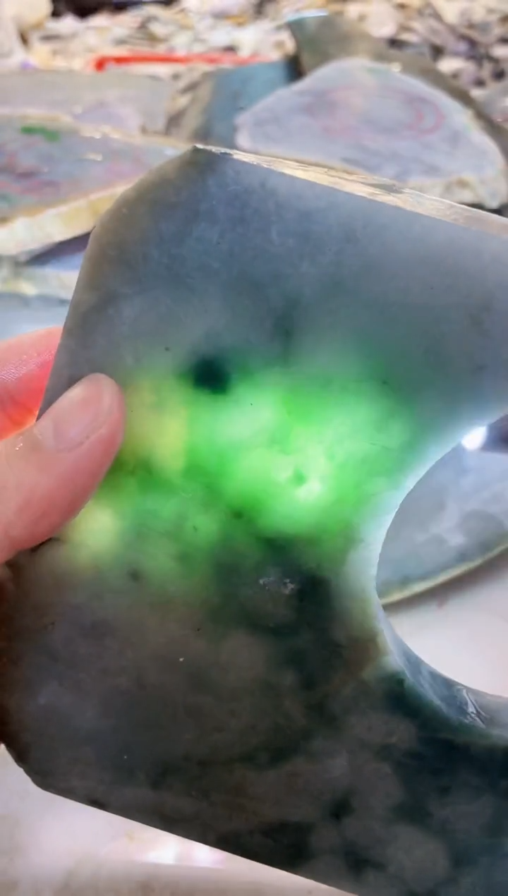 【闪购商品】翡翠颈饰未镶嵌0东0翡翠珠宝558