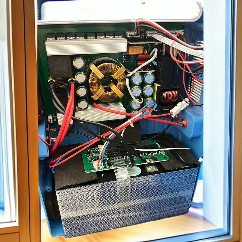 非晶990全新升级24V塑胶ABS防漏电锂电池一体机整套大功率逆变