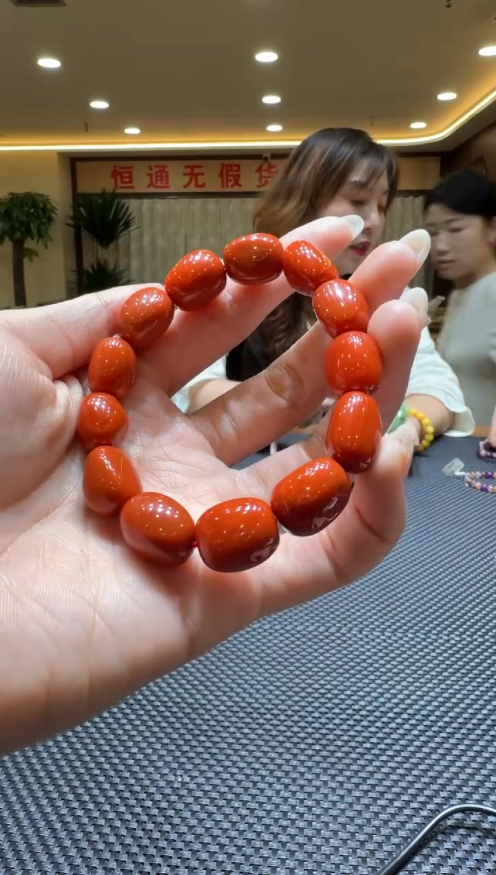 未镶嵌颈饰玛瑙/玉髓手串