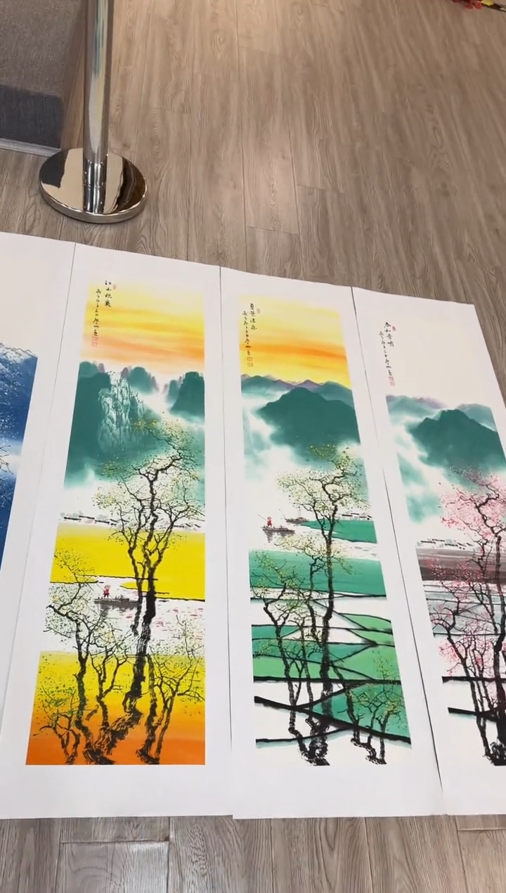 国画77赵隆轩美术馆李庆兴老师作品