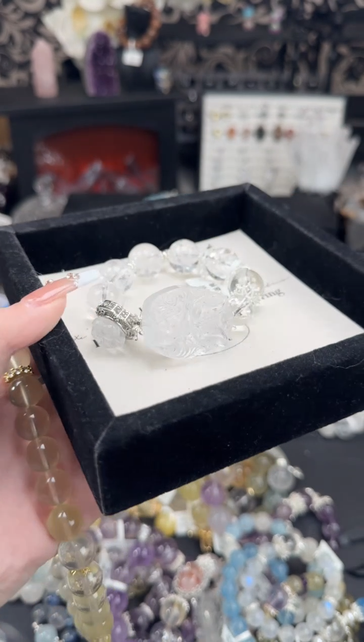 【闪购商品】水晶手链未镶嵌天然水晶 多样性发货