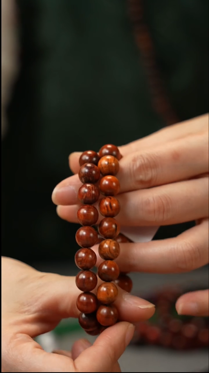 【闪购商品】降真香手串/手链红降1.0锁骨链-1780