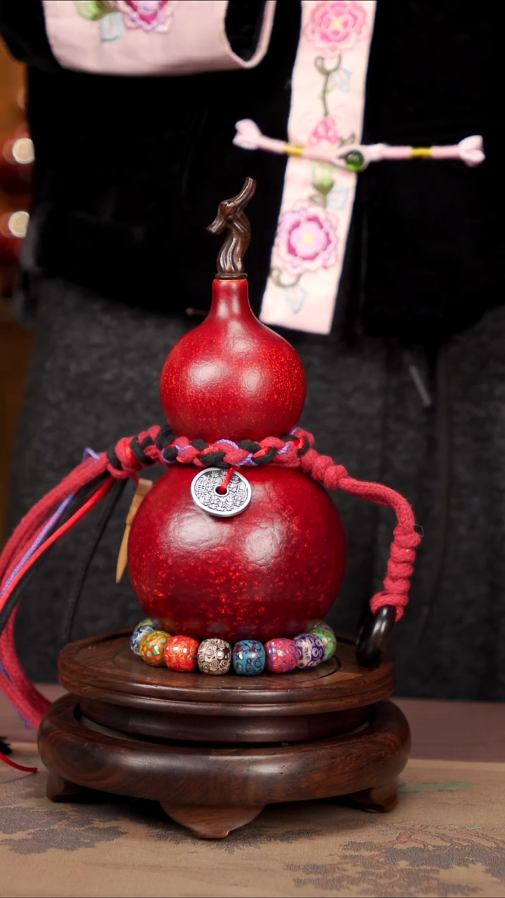 【闪购商品】56易林大漆酒葫芦----148