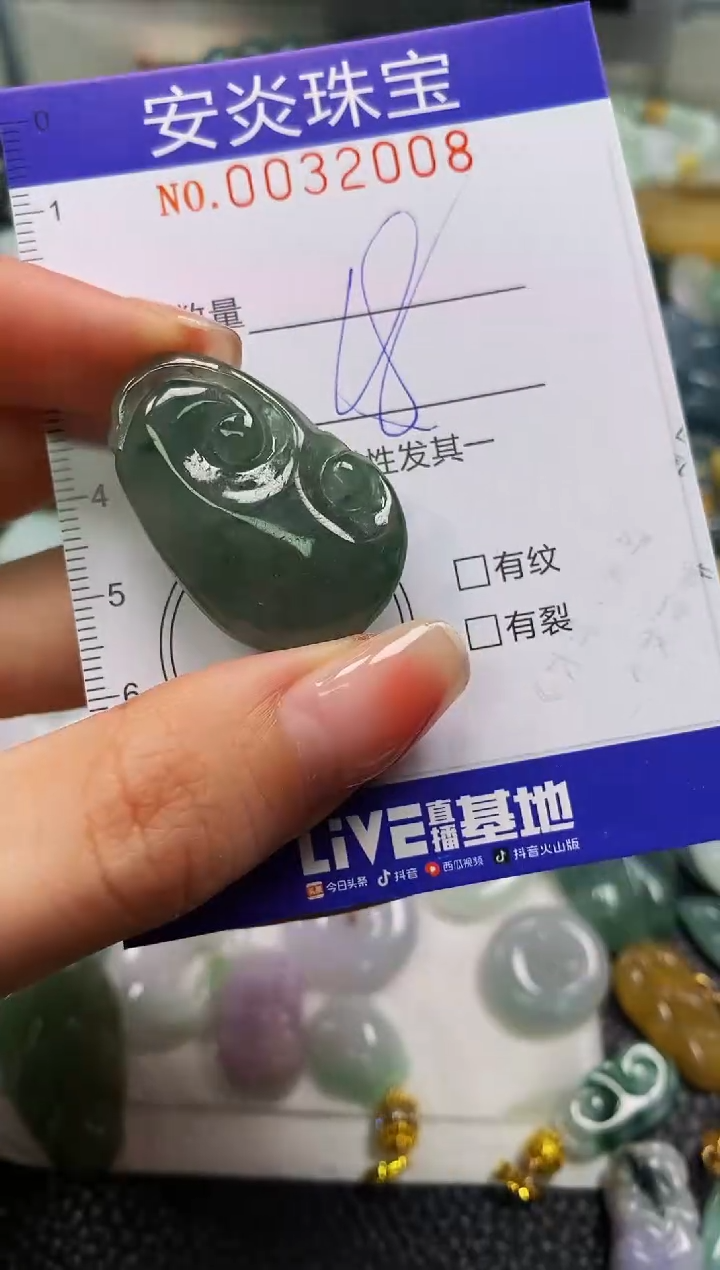 颈饰未镶嵌翡翠闪购0032008