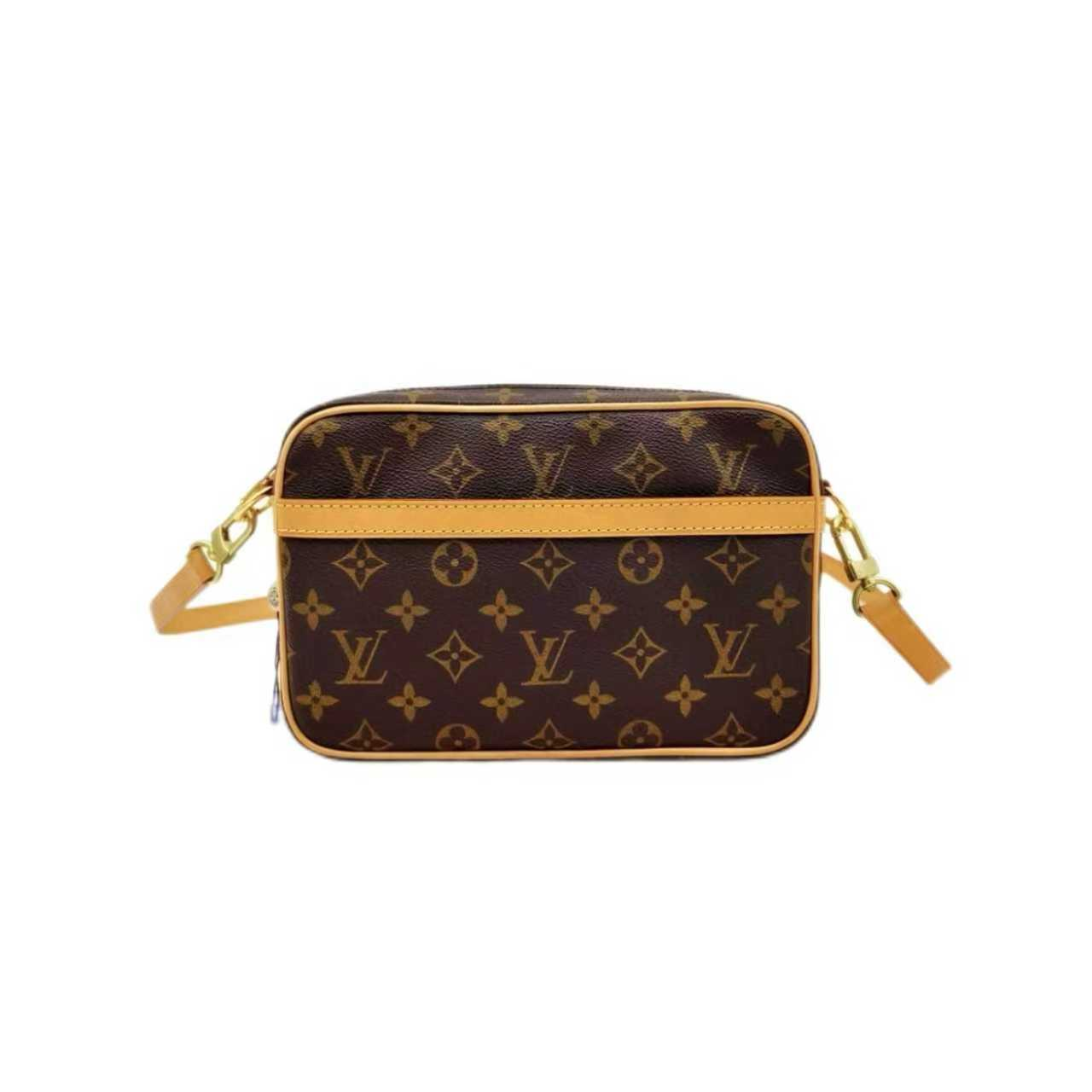 修复品LouisVuitton/路易威登【静文】横版单层相机包单肩斜挎腋下