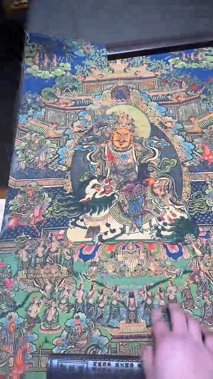 卷轴画【主播精品】高端卷轴画——唐卡10026