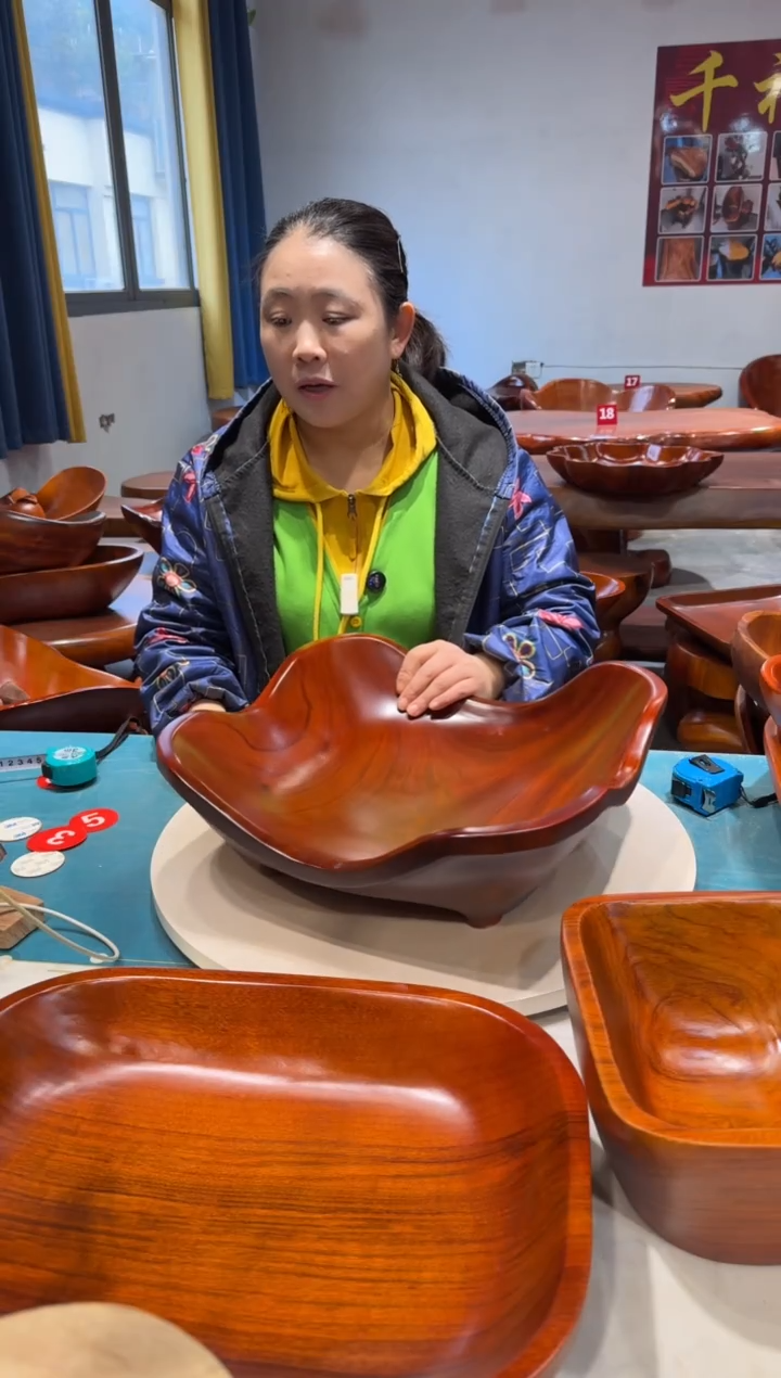 木 果盘 39.7*39.2*13.5