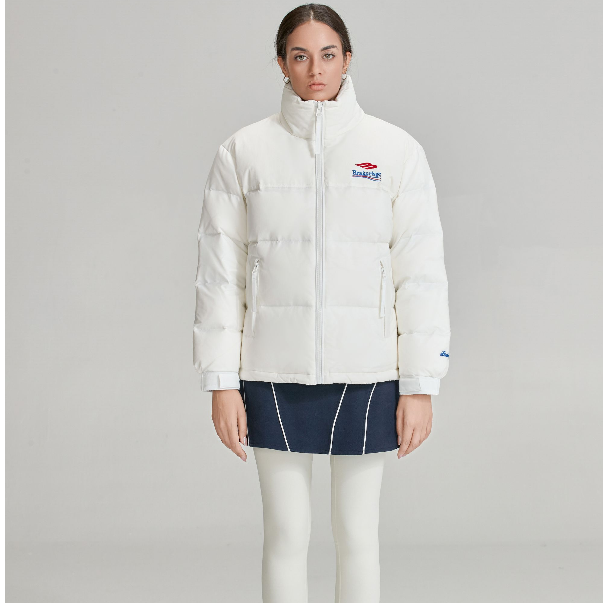 巴家Brakurisge情侣时尚羽绒服4008