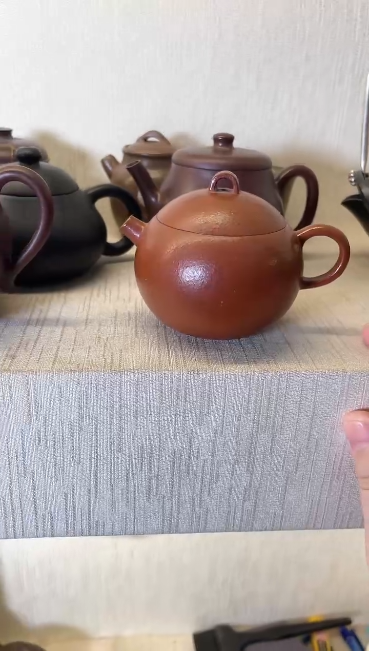 【闪购商品】紫砂茶壶朱泥小叮当壶
