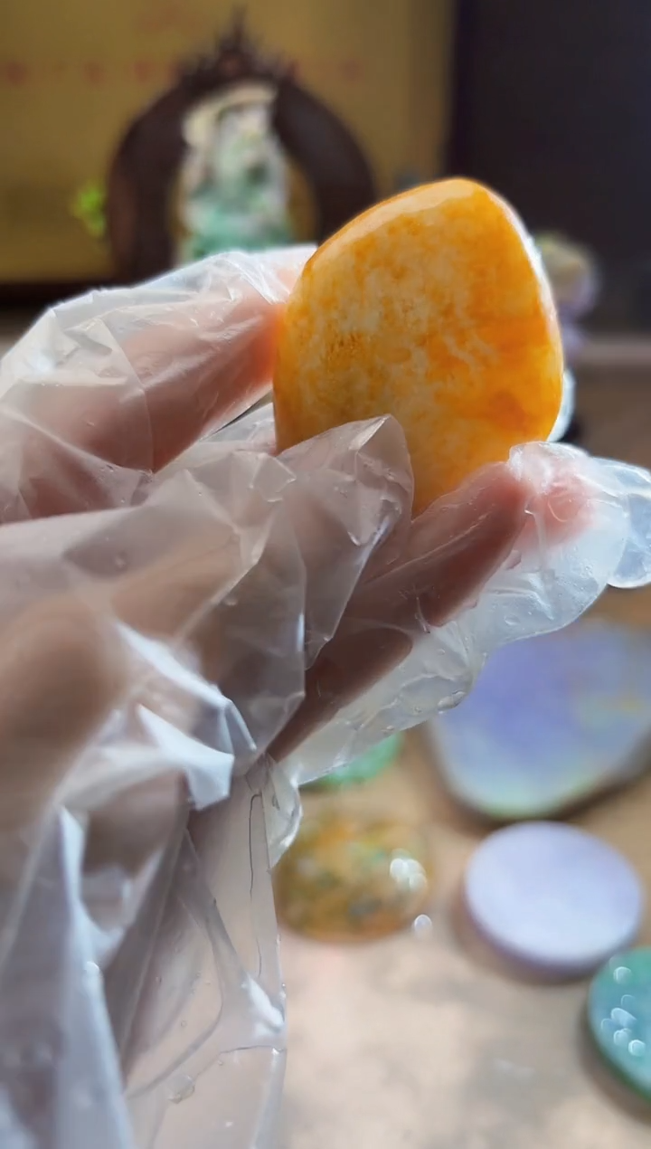 翡翠挂件未镶嵌A货柠优2425