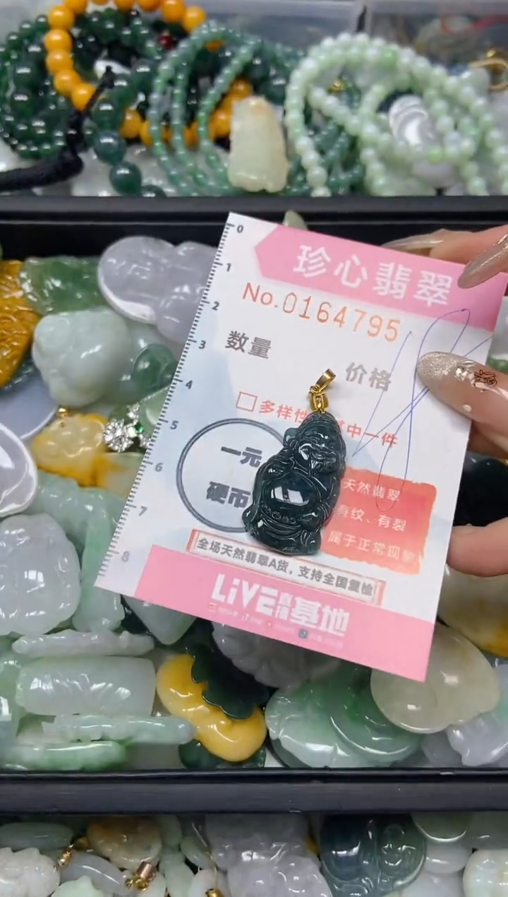 【闪购商品】翡翠颈饰未镶嵌闪购0164795