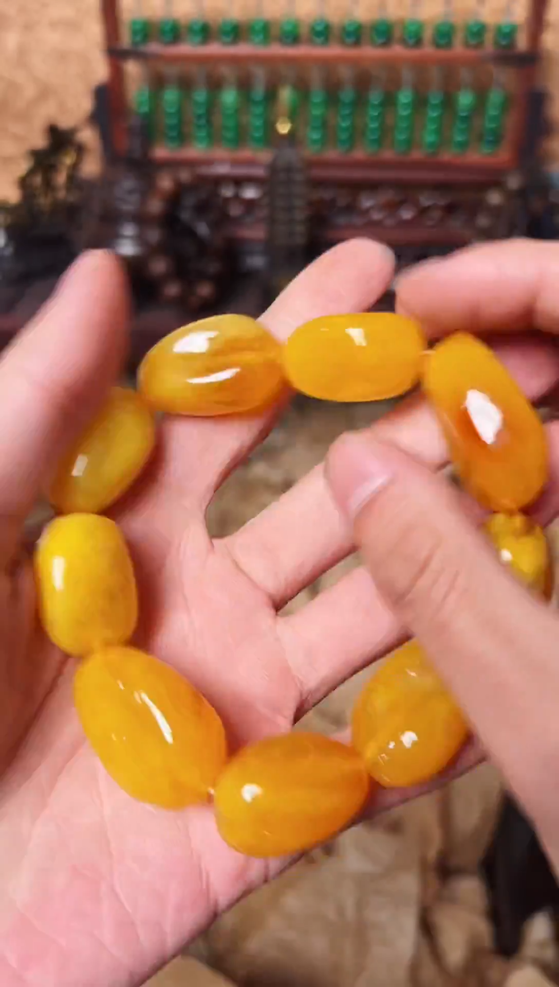 【闪购商品】蜜蜡手链未镶嵌好运来直播间专属链接