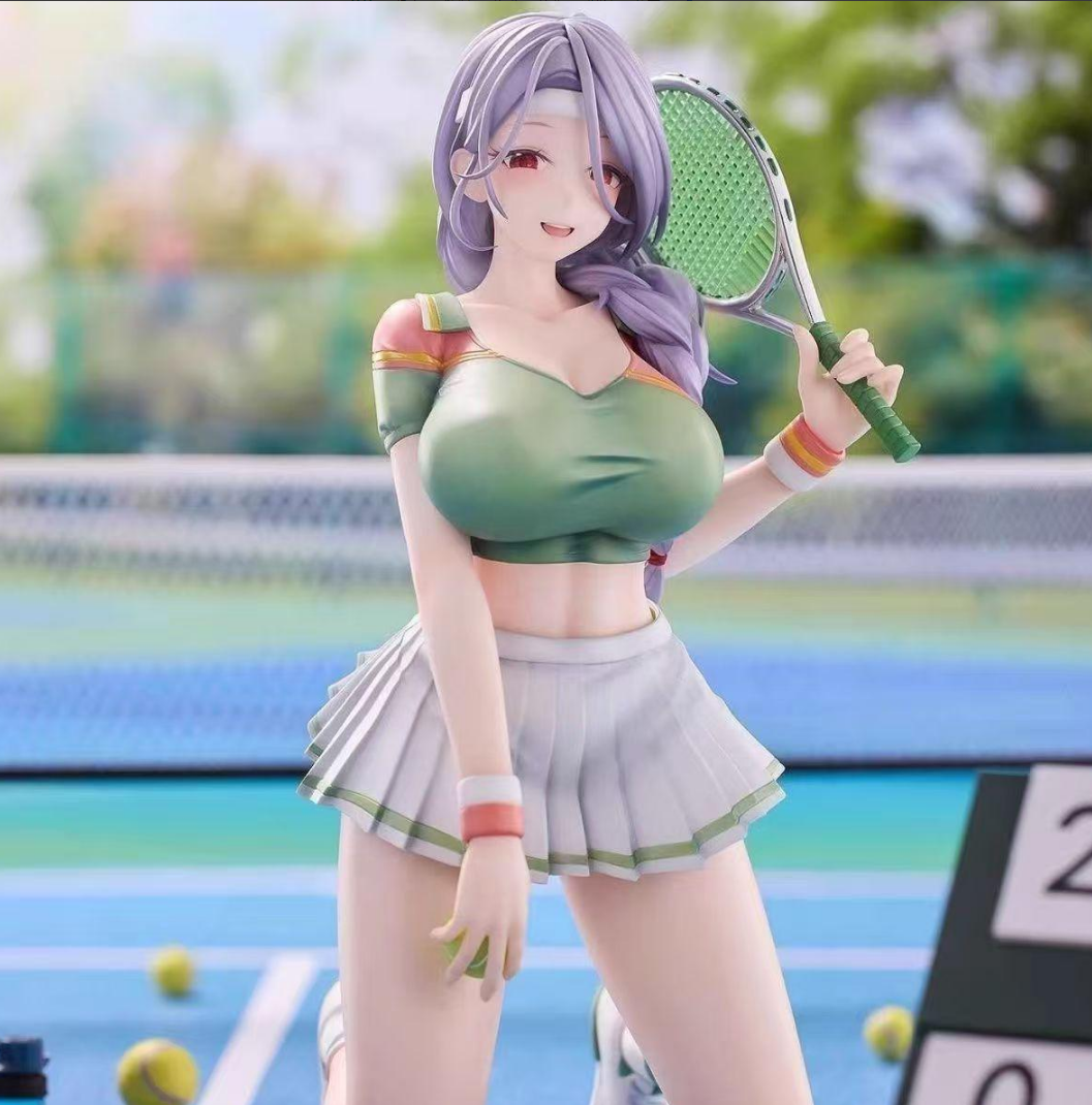 国产美少女 要再来一回吗 网球女孩 原画 1/6 普通版手办模型摆件