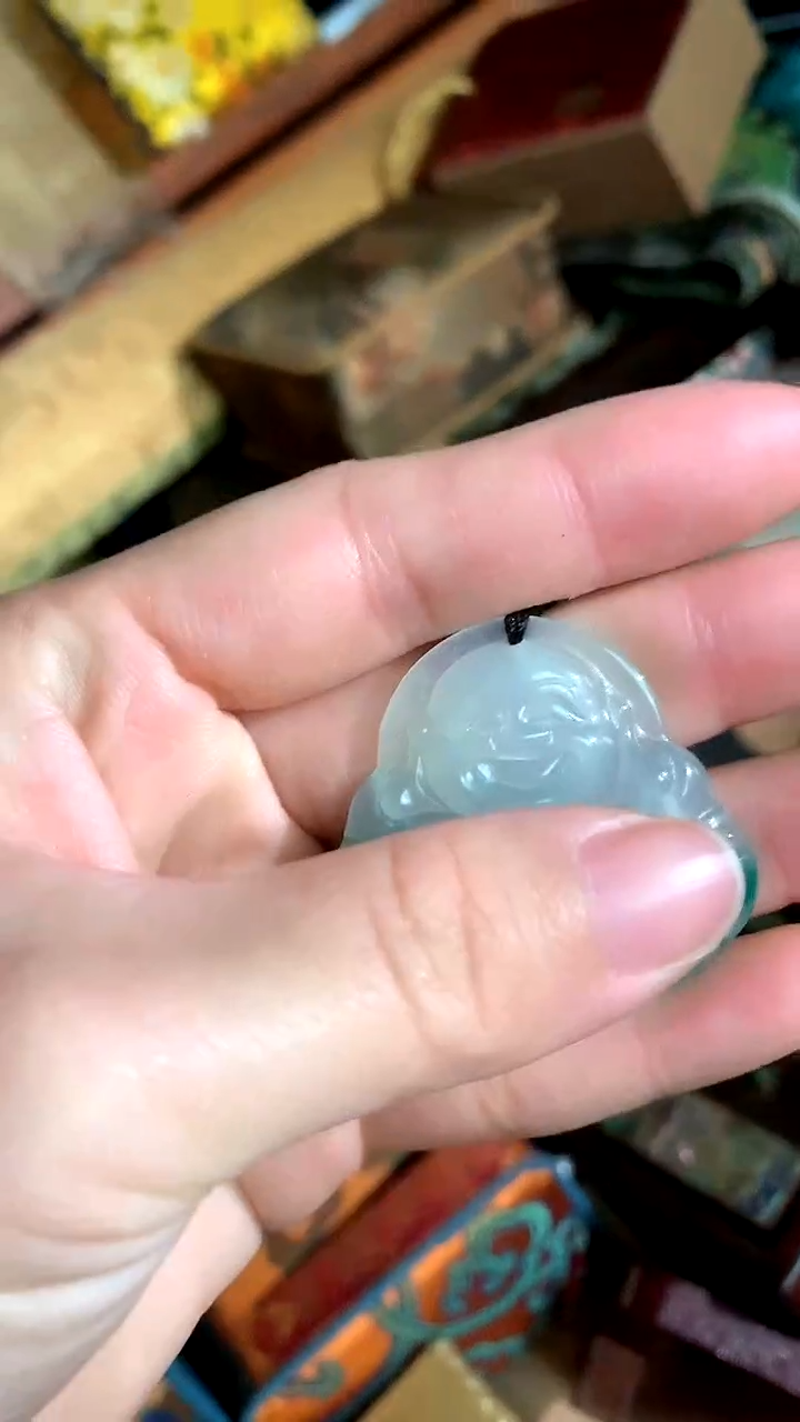 【闪购商品】翡翠吊坠(赠链)未镶嵌德诚精品专属摆件