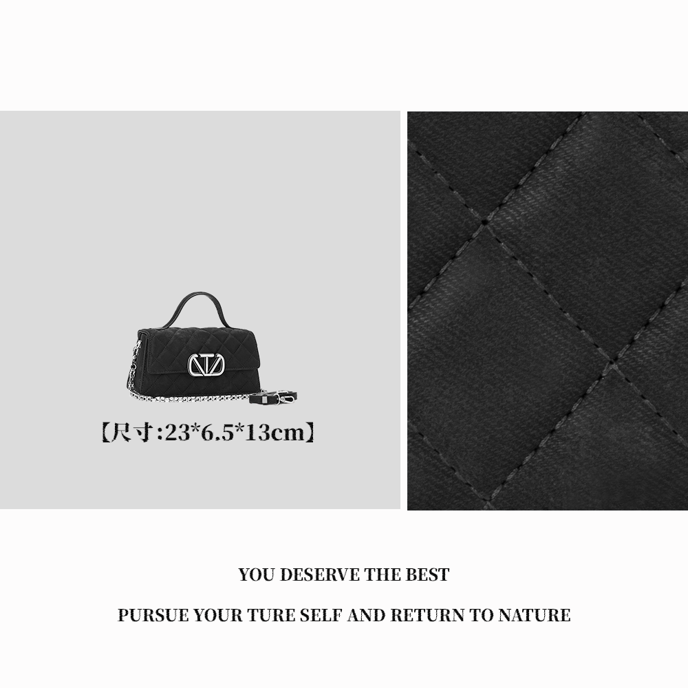 【特特甄选】ZT-95001-A-黑色气质通勤百搭小众腋下女士高级