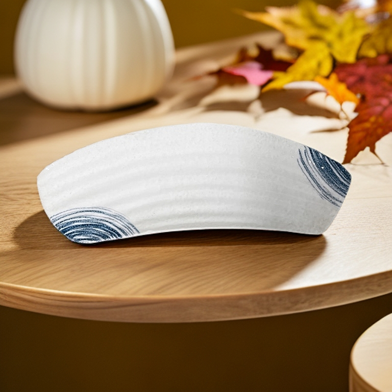 长条盘子寿司盘鸡翅盘虾盘排骨盘子精致家用高颜值辣117创意陶瓷