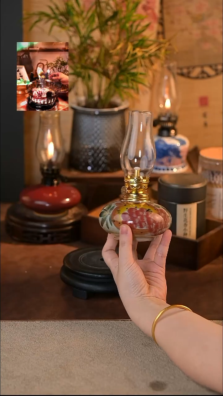 景德镇陶瓷香薰灯摆件