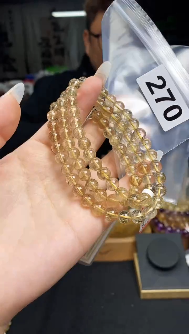 【闪购商品】水晶手串未镶嵌手串270