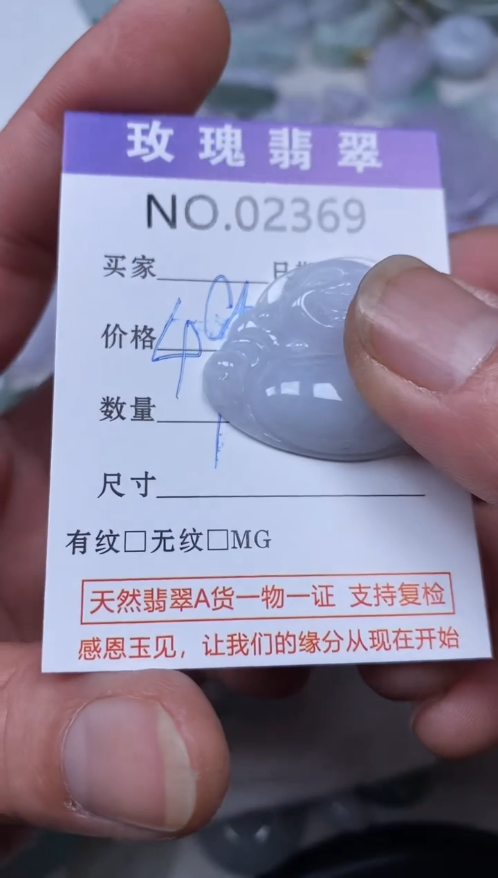 【闪购商品】翡翠吊坠(不含链)未镶嵌2369