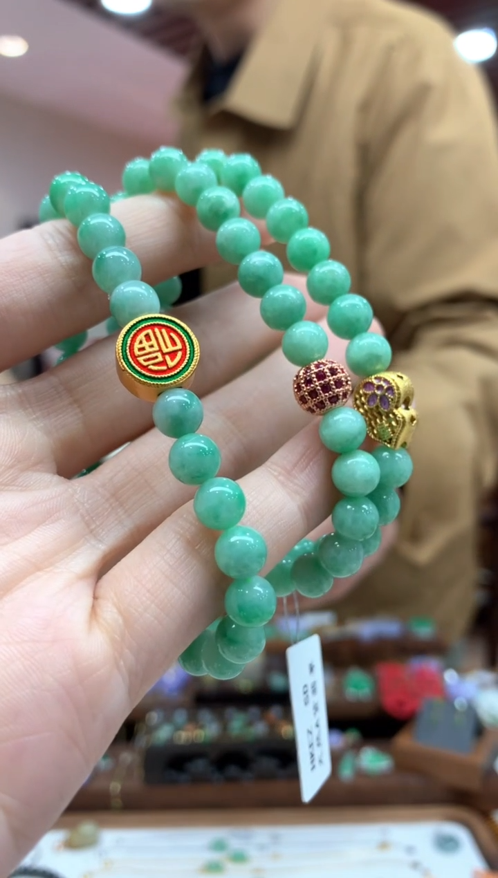 【闪购商品】翡翠手串未镶嵌手串多样性发货1件