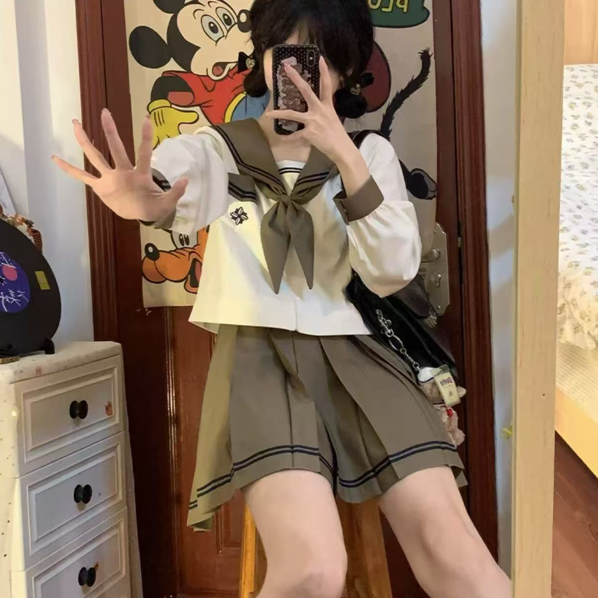 【栗茶中】北璃酱日系JK制服正版水手服
