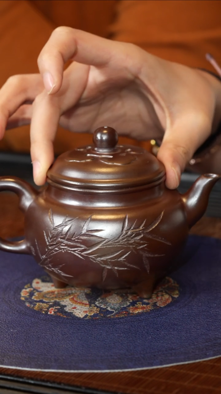 【闪购商品】紫砂茶壶YLY 红泥 大彬如意 240cc