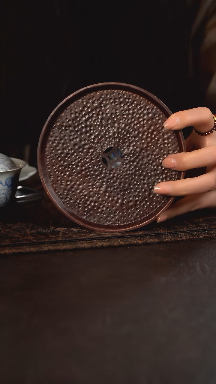 【闪购商品】杯聚澜堂重工山水壶承带铜片