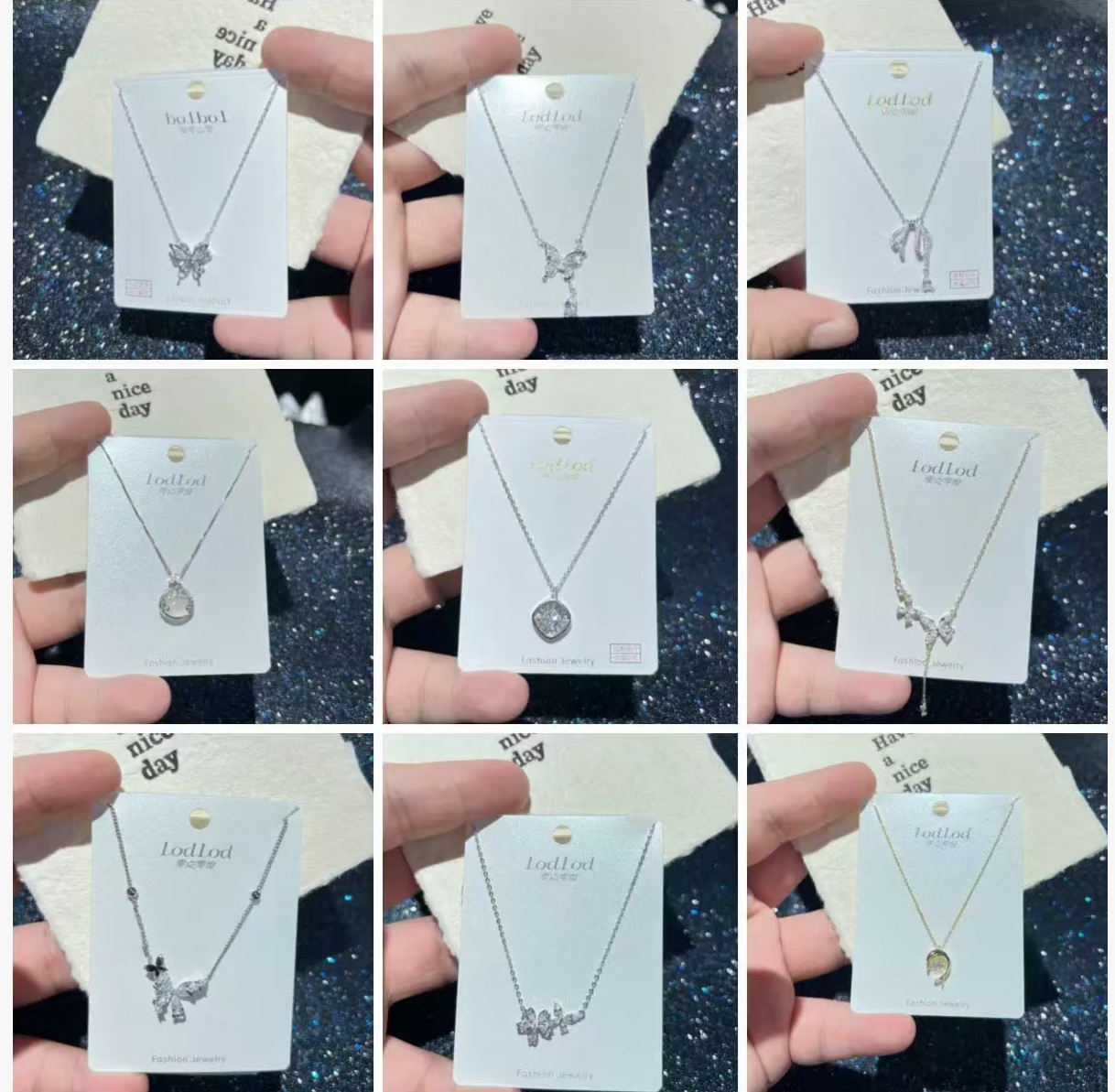 合金项链 2项链多款可选