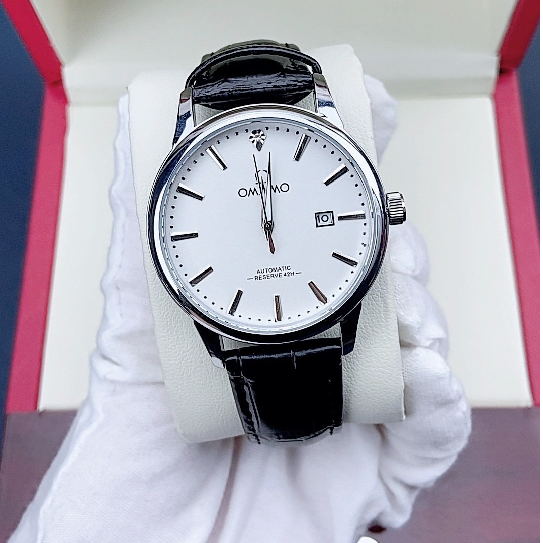 【专柜正品】全新 1939系列银壳黑带男士多功能型腕表时尚-1939