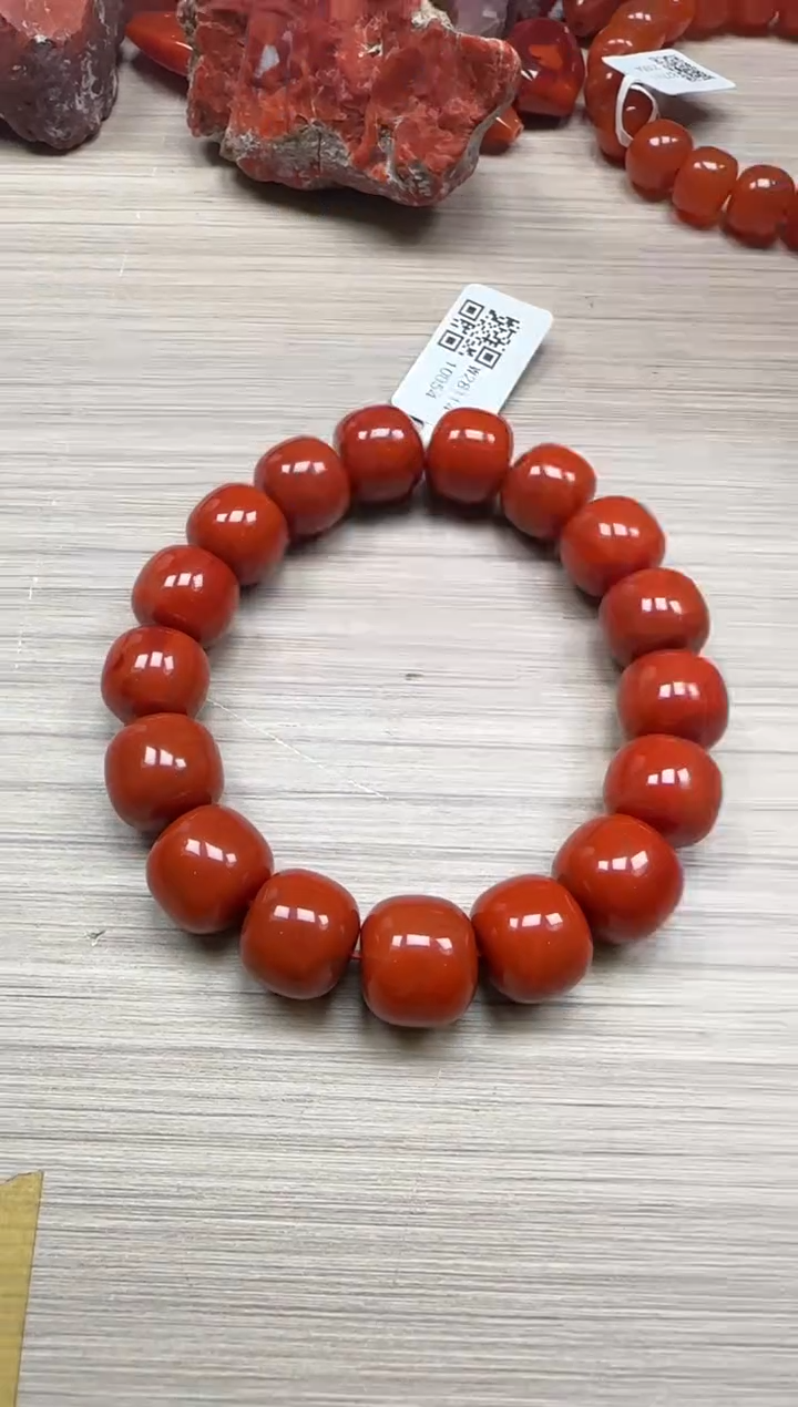 【闪购商品】南红玛瑙14mm保山手串老型未镶嵌多样性发一件