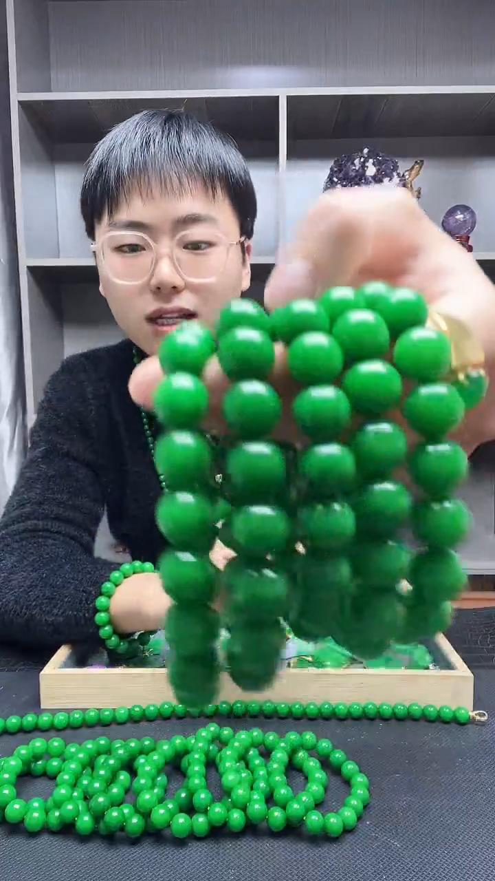 未镶嵌手链翡翠手链