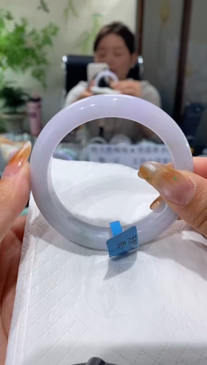 未镶嵌手镯翡翠圈口58.9