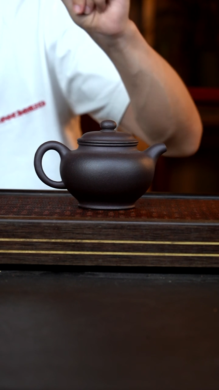 茶壶紫砂 掇只   天青泥   300cc