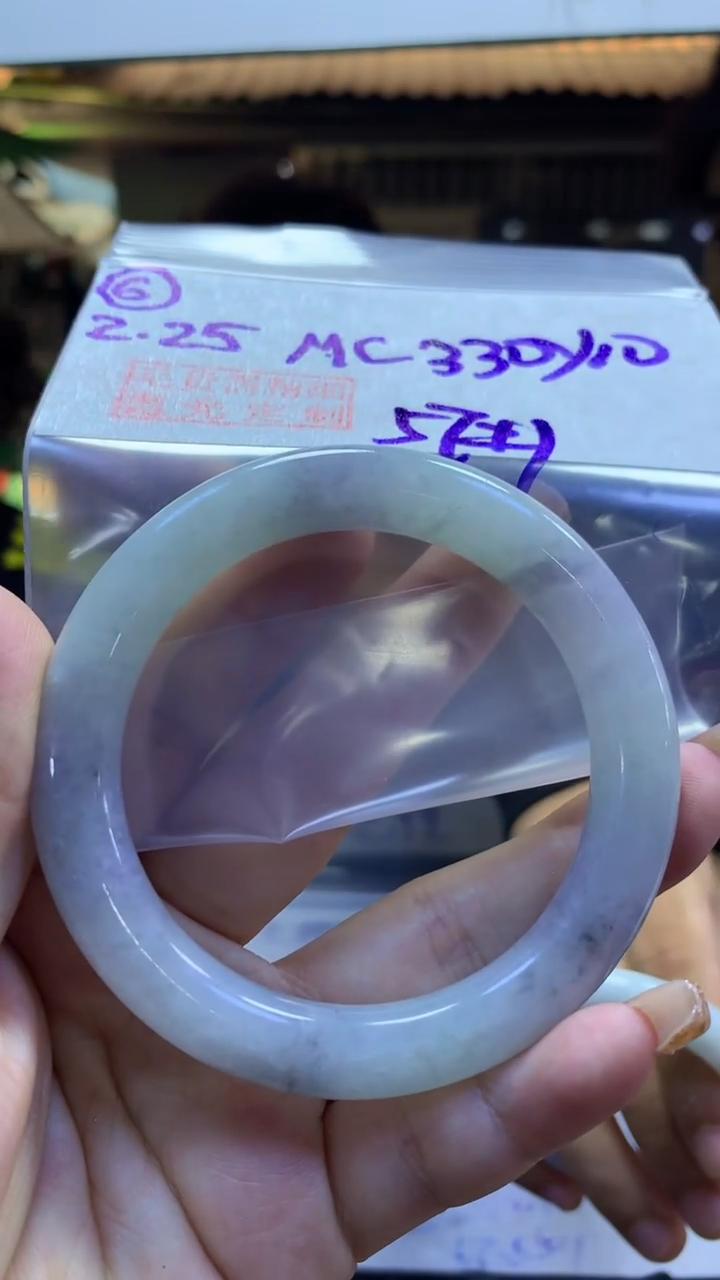 【闪购商品】定制翡翠未镶嵌6圆条57+330元+拍一发一