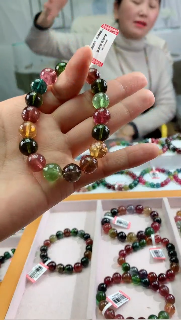 【闪购商品】碧玺手链未镶嵌多样性发一条