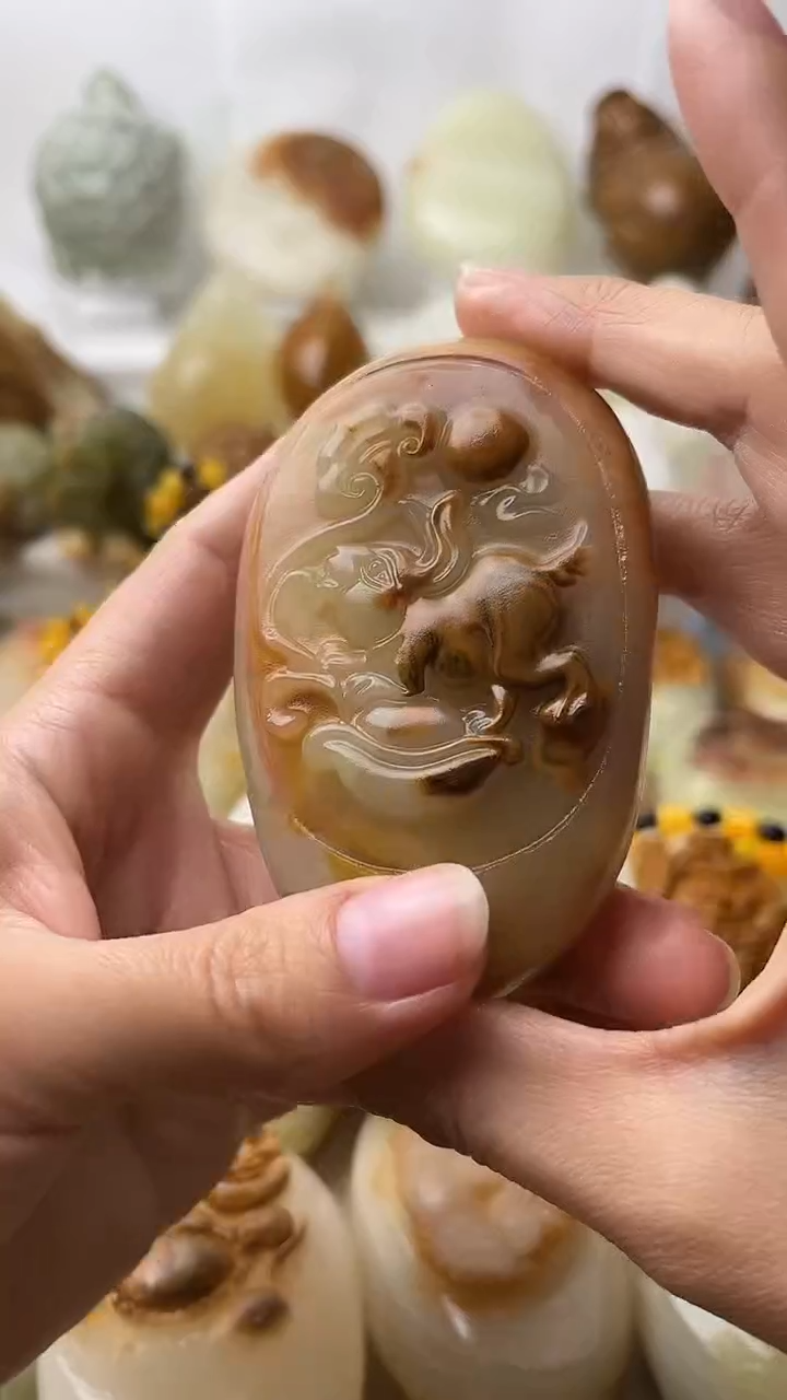 石材古青石棉纹正常不退换兔