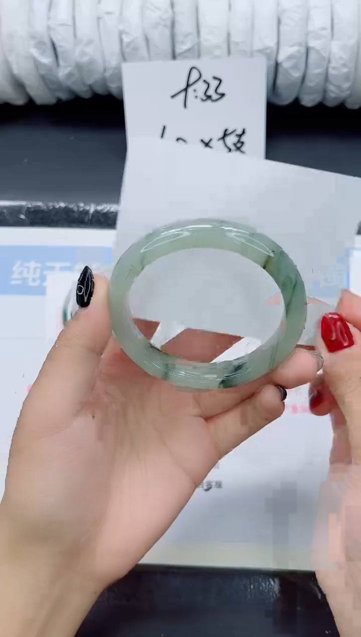 未镶嵌手镯石英质玉0115-59