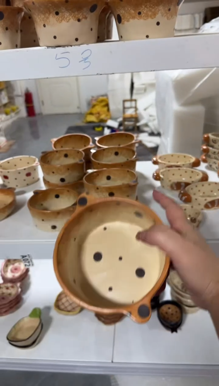 陶瓷珍珠点点碗【十里高温釉下彩陶瓷】