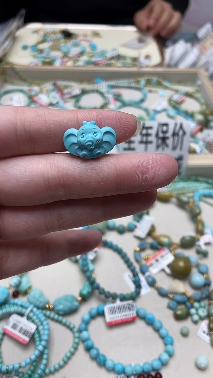未镶嵌绿松石挂件19