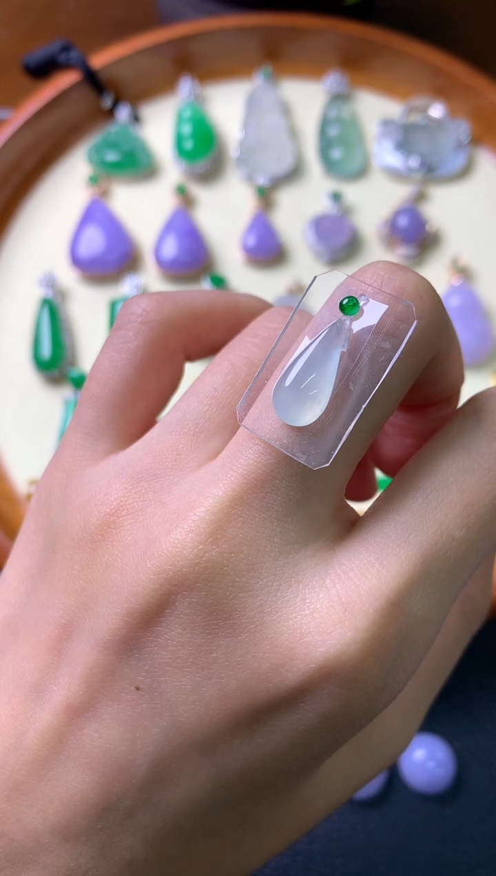 【闪购商品】定制翡翠未镶嵌裸石（镶嵌定制）