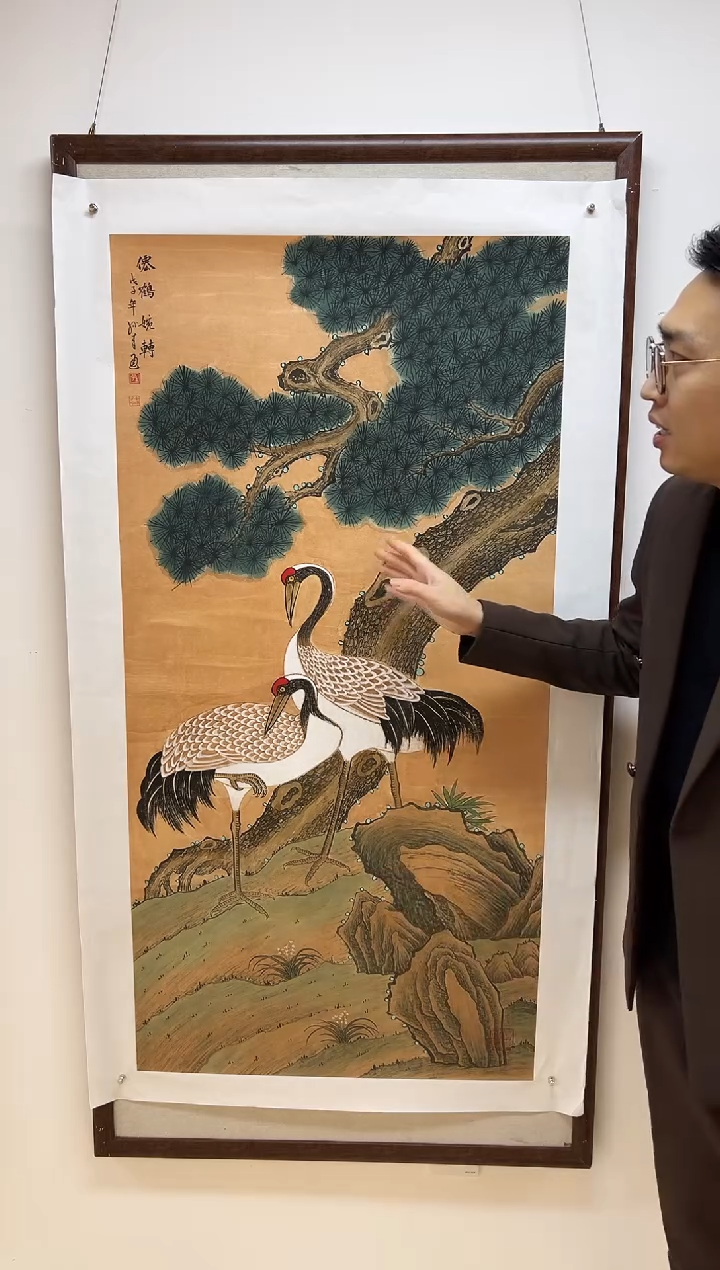 国画41孙来通老师 国画 8平尺