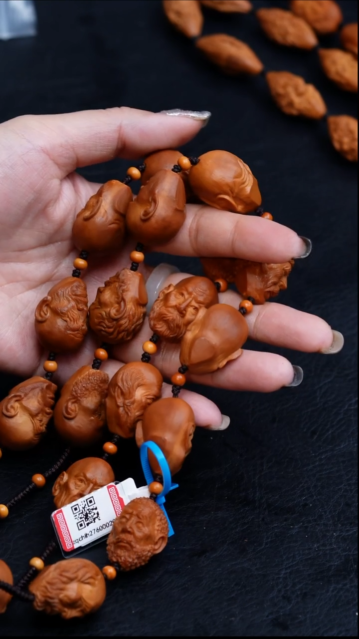 【闪购商品】橄榄核手串/手链20写实十八罗汉