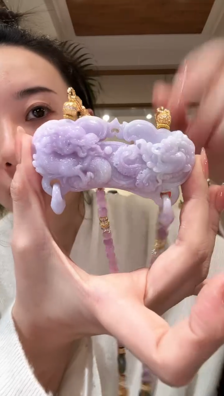 【闪购商品】翡翠颈饰未镶嵌国风