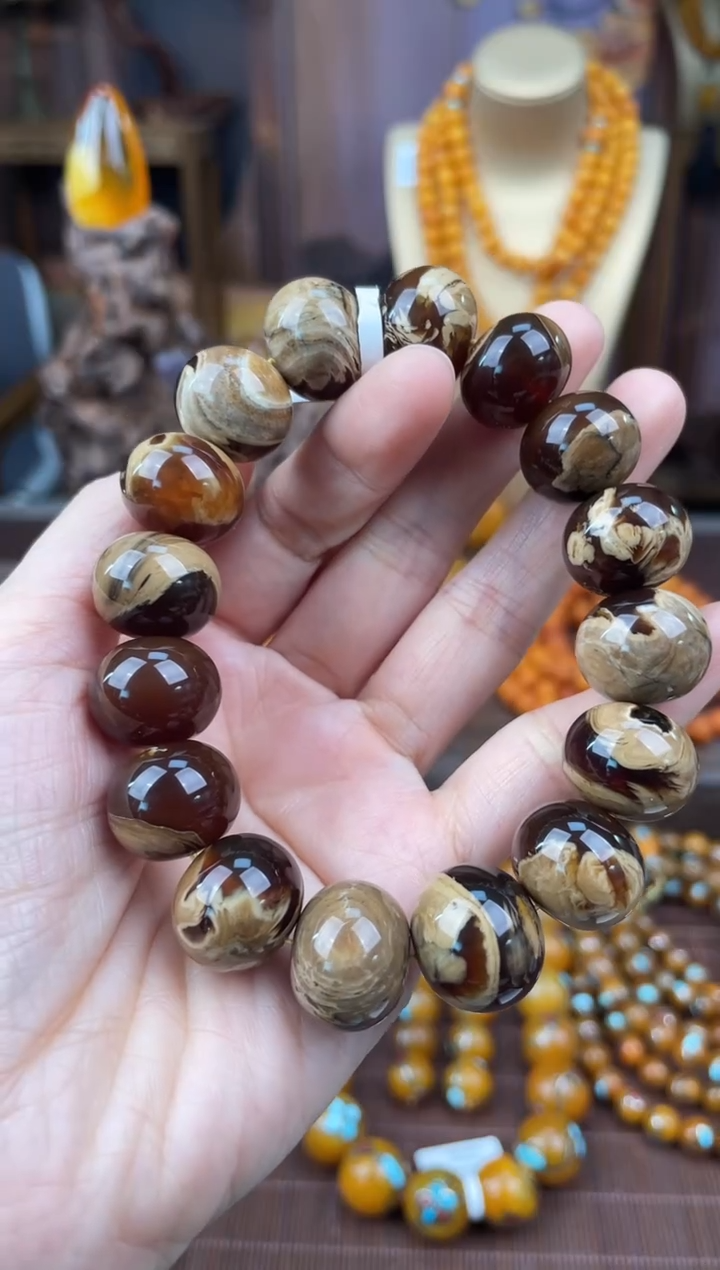 裸石琥珀未镶嵌多样性发货1，假一赔4