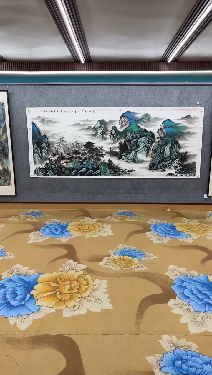 【闪购商品】绘画绘画Y-张伦玉-大丈二-山水画