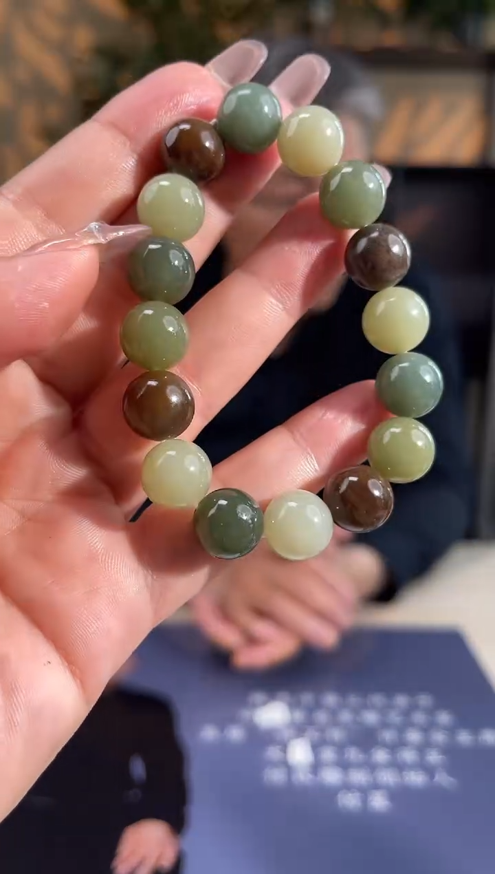 和田玉未镶嵌颈饰多样性拍一发一290011