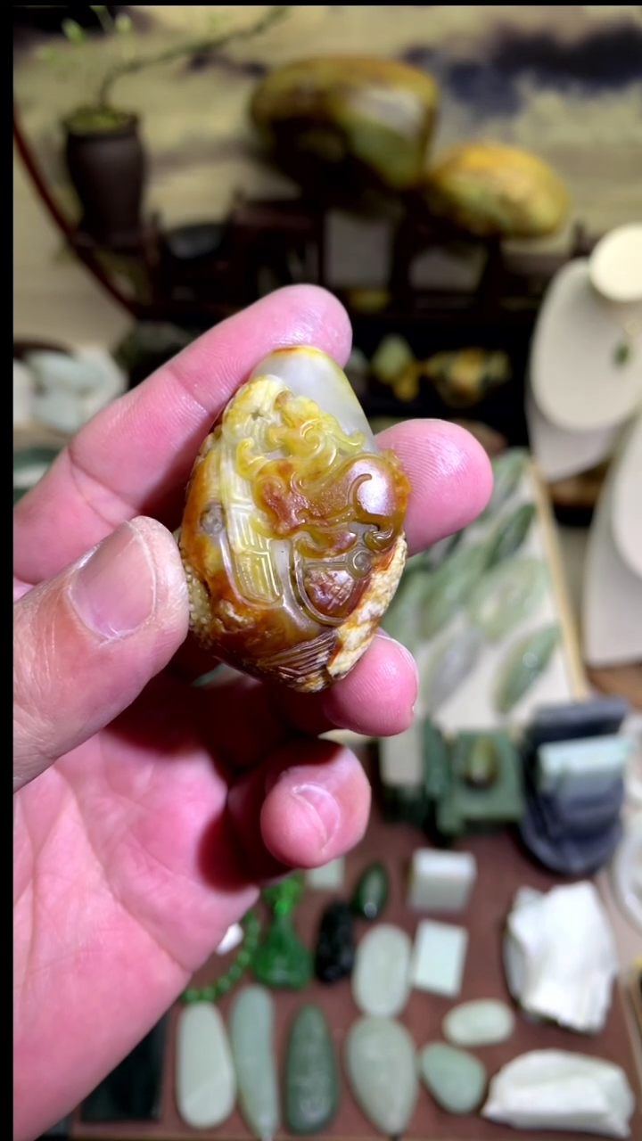 【闪购商品】和田玉颈饰未镶嵌子料红皮 