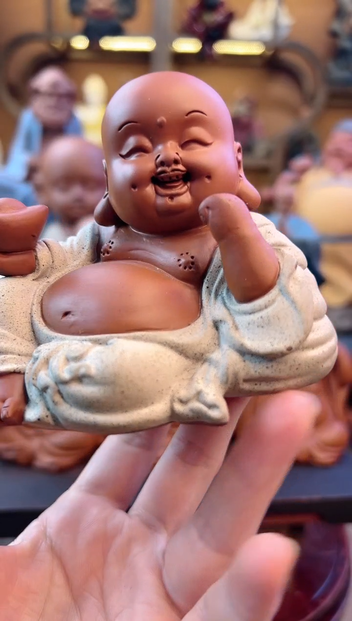 紫砂茶宠器闵紫砂茶宠摆件