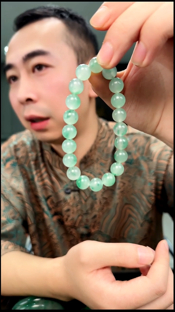 未镶嵌手串石英质玉卡10手串精品